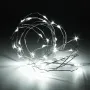 ไฟ LED กันน้ำ 3M แบตเตอรี LED ขนาดเล็ก สายไฟทองแดง ไฟประดับเทศกาลคริสต์มาส