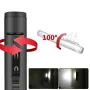 Outdoor Compact and Portable Aluminum Alloy XPE+COB Rechargeable Pen Light Work Lamp Keychain Light