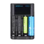 Astrolux® NC04S Inteligent 4-Slot LCD Battery Charger Mix-charging of AA/AAA Lithium & NiMH Btteries For Cells Flashlight RC Toys Home Tools