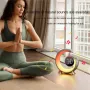 Colorful White Noise Dual Alarm Clock Wake-Up Night Light Touch RGB Bedside Colorful Atmosphere Light