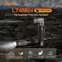 Nicron L74 Mini Tiny 400 Lumens Tactical EDC Flashlight L-shape LED Torch Rechargeable with Magnet 90 Degree IP65 Waterproof Led Pocket Light