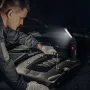 [Built-in 18650 Battery] Bikight COB LED Multi Function Folding Work Light Set USB Rechargeable LED Flashlight Mini Torch USB Cable Car Charger Battery Charger