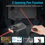 V10L EDC Mini Flashlight 1000LM 100M Range Torch Rechargeable Waterproof Keychain Blue Red UV White Warm Light