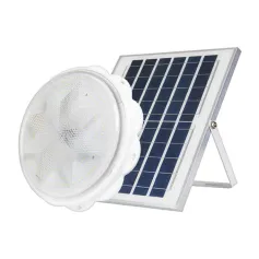 Lampada solare da soffitto da 50 W/100 W/150 W/200 W per interni/esterni, luce solare con telecomando, con sensore crepuscolare, lampada da parete solare impermeabile, funzione di temporizzazione, luminosità regolabile