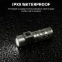 LUMINTOP THORMINI 700M Long Distance LEP Flashlight with 18350 Battery, 250 Lumens Long Shoot Beam Strong LEP Spotlight Portable Search Torch Outdoor Survival Tools