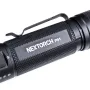 Torcia tattica professionale NEXTORCH P91 da 5000 lumen con potente batteria 21700, 4 LED ad alta luminosità, torcia LED ricaricabile, sistema di controllo della temperatura integrato per avventure di campeggio all'aperto