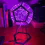 Veilleuse LED Dodécaèdre infini Couleur Art Lumière Décor Nouveauté Cadeau de Noël Technologie Cool Décoration Décoration d'intérieur