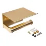 Wall Mounted Bathroom Toilet Roll Paper Shelf Holder Racks Toilet Roll Stand Phone 