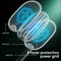 4 in 1Foldable Electric Mosquito Swatter with Portable UV Light Trap 5W Power and Dual Safety Switch Features USB Rechargeable Pest Control for Home and Outdoor Use