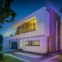 LIXINCORDA 49ft 33LED/ 32.8ft 20LED Smart RGB LED String Lights Outdoor IP65 Waterproof APP/Remote Control Music Sync Patio & Garden Lights