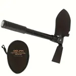 Portable Folding Multi-function Gardening Shovel with Extra Utility Tools Outdoor Mountaineering Small Mini Shovel Fishing Camping Shovel Spade