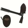 Bärbar hopfällbar multifunktionell trädgårdsspade med extra verktyg utomhus bergsklättring liten minispade fiske campingspade spade
