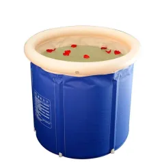 BVSOIVIA Inflatable Bathtub Portable Ice Bath Tub Hot Spa Tub for Adults Kids