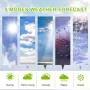 BALDR Wireless Digital Color Display Weather Station Clock Barometer Thermometer Hygrometer Trend Sun Time Forecast Sensor -40℃
