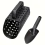 Sand-Seeking Tool Set Hourglass & Shovel Plastic Metal Detector Sand Scoop Shovel Set Beach Gold Dig Filter Tool For Underground Metal Treasure Detect