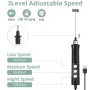 1200mAh Handheld Electric Egg Beater Coffee Milk Frother 3 Speeds Cordless Rechargeable Electric Milk Frother Handheld Foam Maker for Cappuccino Hot Chocolate