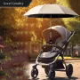 190T 85cm Premium Baby Stroller Umbrella Motion Open Outdoor Sunshade Waterproof Sun Rain Protection with 8 Ribs Handle