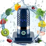 Wireless Fruit Vegetable Washing Machine Protable Capsule Shape Fruit Food Purifier Kitchen Automatic Vegetable Washing Machine