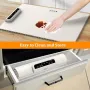 Multifunctional Silicone Insulated Food Warming Board Electric Food Warming Mat 3-Level Temperature Adjustable Compatible With Metal, Ceramic, Glass And Enamelware