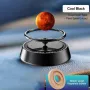Ornement de parfum d'intérieur solaire Porte-parfum solaire Décoration solaire Aromathérapie Décoration solaire de planète rotative Diffuseur de parfum d'aromathérapie Décoration Désodorisant de parfum