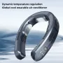 Portable 3 Mode Wearable Air Conditioner with 360° Airflow Coverage 6000mAh Rechargeable USB Charging Lightweight Perfect for Outdoor Activity Travel Office