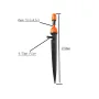 10pcs Adjustable Dripping Sprinkler Water Irrigation System Outdoor Cooling Greenhouse Planting Garden Flowering