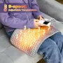 30x60cm Electric Heating Blanket 9-Level Temperature Adjustment 4-Level Timed Multifunctional Intelligent Temperature Control Heating Cushion Therapy Electric Blanket