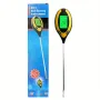 4 in 1 Professional Soil Tester Moisture PH Temperature Sunlight Intensity Meter Digital Display Soil Tests