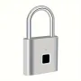 Smart Fingerprint Padlock 20 Fingerprints USB Rechargeable Door Lock Biometric Fingerprint Door Lock Zinc Alloy Smart Life Unlock