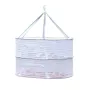 Folding Hanging Drying Rack Mesh Dryer with Zippers For Shrimp Fish Fruit Vegetables Herb