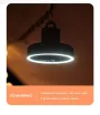 3 in 1 Multifunctional 10000mAh USB Rechargeable Camping Fan with LED Light High Capacity Silent Motor Long Battery Life Aluminum Tripod Desk Ceiling Fan Power Bank Function