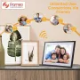 Frameo 10.1\ HD IPS HD Touch Screen Digital Photo Frame WiFi Cloud Frame Digital Picture Frame 32GB Smart WiFi Digital Photo Frame with 1280x800 Wall Mountable