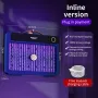 AGSIVO Plug-in 3000V High Power Electric Mosquito Bug Zapper Mosquito Killing Lamp for Indoor and Outdoor