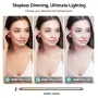 Janolia Staande lamp Wimperlicht voor Wimpertechniek LED Halve Maanlamp Wimperlamp Esthetische Lamp Verstelbare Helderheid 360° Draaibaar voor Wimpertechniek Tattoo Schoonheid