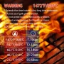 Heat Resistant BBQ Gloves Multi-purpose Grilling Gloves 1472 F° Heat Resistant Grilling Gloves Grilling Set for Grilling Baking