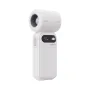 5-blade 100 Speed Handheld Turbine Electric Fan High Speed Outdoor Cooling High Wind Power Turbo Fan Small Fan Portable Smart Display Mini Fan