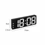 Multifunctional Electronic Simple Large Screen Alarm Clock Time Date Temperature Jump Display 12/24 Hours Switching
