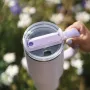 40oz Stainless Steel Vacuum Insulated Tumbler with Handle Straw Lid and Straw for Water Iced Tea or Coffee