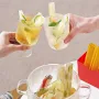 French Fries Long Frozen Ice Cube Mold Household Food Grade Ice Tray Ice Making Artifact Popsicle Mold Square Ice Large Icicle