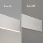 [USA Direct] โคมไฟแขวน LED แบบตรงและทางอ้อม 18W แสงเดย์ไลท์ 3000K ผ่านการรับรอง UL