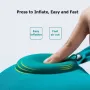 U-Shaped Travel Pillow Press Inflatable Pillow Neck Portable Foldable Outdoor Travel Car Aircraft Inflatable Ring Neck Pillow