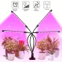 LED Plant Growth Lamp Plant Lamp Clip Timing Full Spectrum Sunlight Succulent Flower Herb Seedling Fill Light Promotes Rapid Plant Growth For Home Gardens