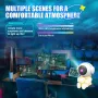 LIXINCORDA Astronaut Starry Sky Projection Lamp Starry Sky Atmosphere Night Light Astronaut Nebula Projector Lamp