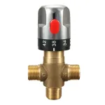 Brass Thermostatic Valve Temperature Mixing Valve ສໍາລັບ Wash Basin Bidet Shower