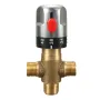 Brass Thermostatic Valve Temperature Mixing Valve For Wash Basin Bidet Shower