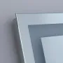 [USA Direct] LED Lighted Bathroom Wall Mounted Mirror with High Lumen+Anti-Fog Separately Control+Dimmer Function