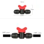 10pcs 16PE Pipe Valve for Garden Water Irrigation Lawn Flowering