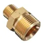 M22 Male to 1/4\ Male Adapter Brass Pressure Washer Hose Quick Connect Coupling Fitting for Karcher