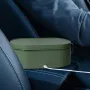 800ML Portable Mini Electric Lunch Box USB Charging Food Heating Container Car Home Rice Food Container Stainless Steel Lunch Bento Box