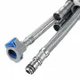Kitchen Sink Faucet 360°Swivel Pull Out Water Tap Deck Mounted Cold Hot Mixer With Hose